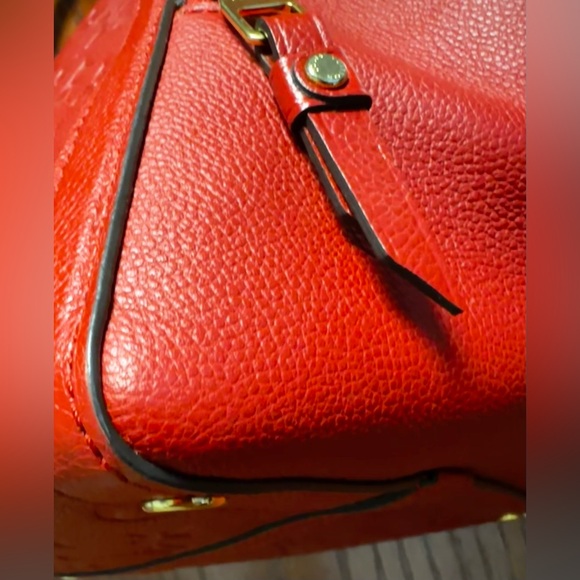 Louis Vuitton Empriente Marais MM Monogram Red Cerise Handbag Satchel Poignant - Picture 6 of 16